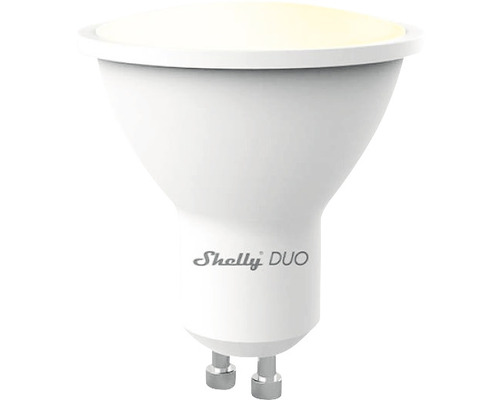 Ampoule réflecteur Shelly Duo à intensité lumineuse variable GU10/4,8W 475 lm 2700 - 6500 K RGBW