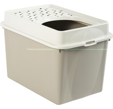 Katzentoilette mit Sieb