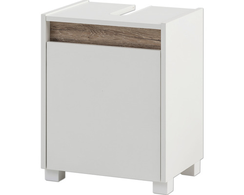 Waschtischunterschrank Möbelpartner Cosmo BxHxT 41,8 x 54,6 cm x 33 cm Frontfarbe weiß