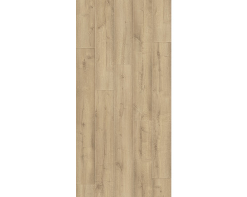 Pose d''un sol stratifié clair aspect bois