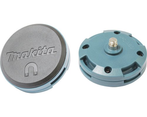 Support magnétique Makita HM00001683 pour tenir des lampes de poche sur piles Logo Makita avec aimant sur accessoire d''outil