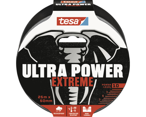 Ruban toilé Tesa Ultra Power Extreme 25 m x 50 mm