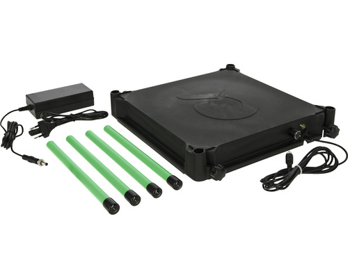 Bienenkastenheizung mit Netzteil und Leuchtstäben