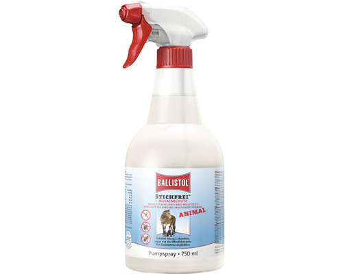Spray anti-insectes pour animaux Ballistol Stichfrei Animal 750 ml