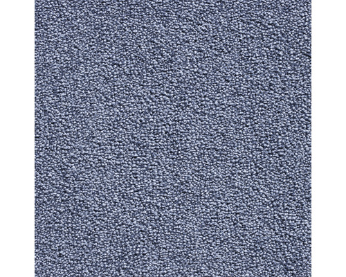 Moquette velours frisé Percy bleu clair FB82 largeur 400 cm (au mètre)
