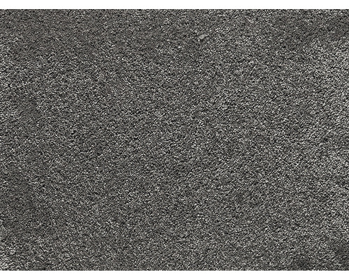 Moquette Saxony Lester gris foncé FB96 largeur 400 cm (au mètre)