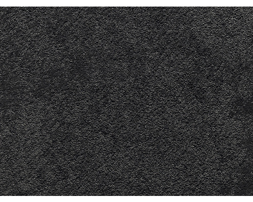 Moquette Saxony Lester noir FB98 largeur 400 cm (au mètre)