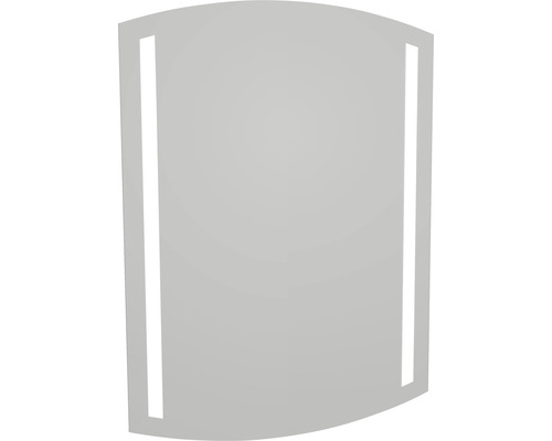 Miroir de salle de bains FACKELMANN B.Style avec capteur 60 x 80 cm Miroir de salle de bain éclairé