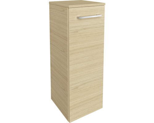 Armoire midi FACKELMANN B.Style à gauche 30,2x82,5x32 cm sable chêne/sable chêne