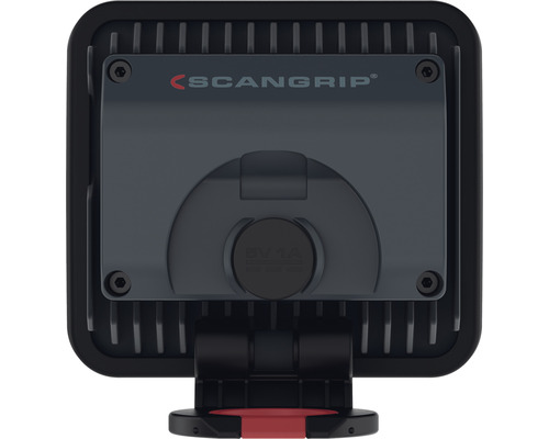 Logo ScanGrip sur une lampe de travail