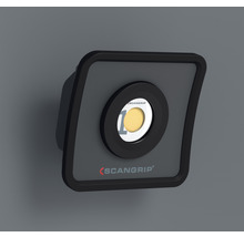 Logo Scangrip sur lampe de travail LED