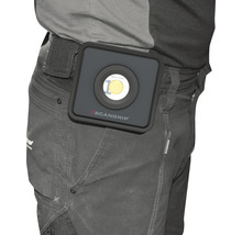 Lampe à batterie avec clip pour fixation à la ceinture