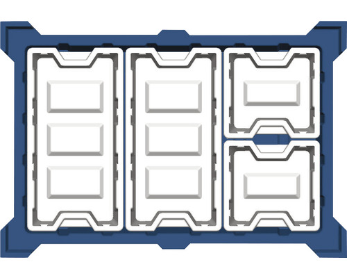 Dreifachrahmen für Schalter und Steckdosen