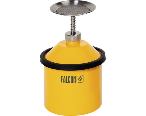 Bidon plongeur Falcon 2,5 l acier peint jaune
