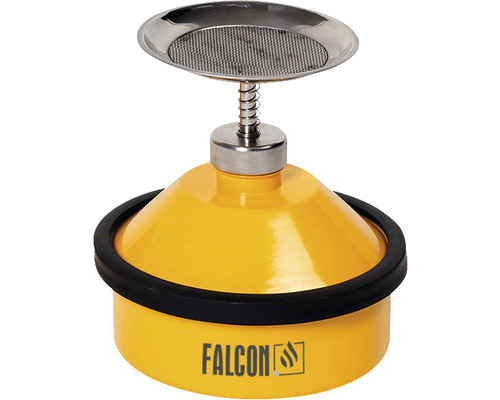 Bidon plongeur Falcon 1 l acier peint jaune