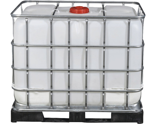 IBC-Behälter mit Gitterbox und Palette
