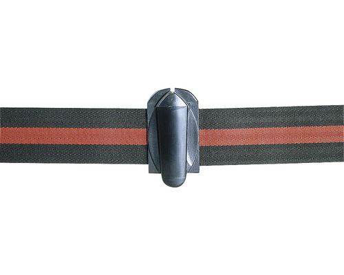 Connecteur de sangle pour sangles de systèmes de barrière Sangle de barrage avec pince