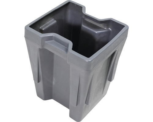 Bac de compartimentage pour conteneur empilable PolyPro 300 l plastique gris 351x331x440 mm