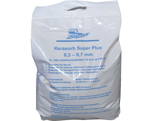 Öl- und Chemikalienbindemittel Kerasorb Super Plus Granulat 10 kg