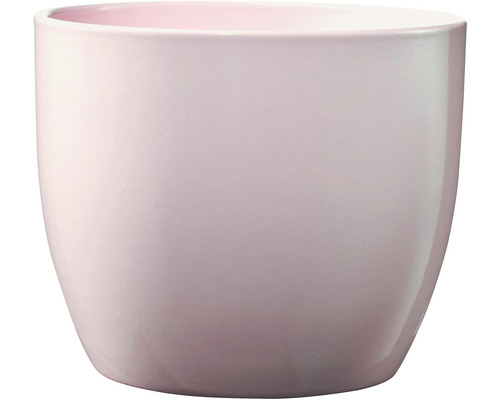 Cache-pot Soendgen Basel céramique Ø 13 cm h 12 cm rose nacré-0