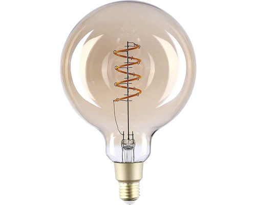 Ampoule globe Shelly G125 à intensité lumineuse variable E27/4W 800 lm 2700 K Ampoule décorative avec filament