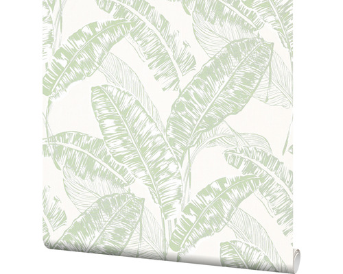 Papier peint intissé 33420 Glööckler feuille de bananier Papier peint motif feuilles de bananier