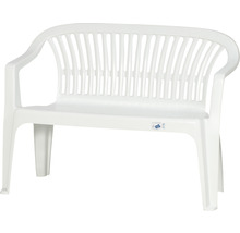 Gartenbank aus Kunststoff