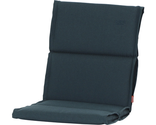 Galette d'assise pour fauteuil Stella 96 x 46 cm pétrole Coussin de chaise rembourré pour mobilier de jardin
