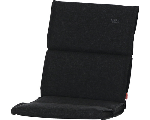 Galette d'assise pour fauteuil Stella 96 x 46 cm anthracite Coussin pour chaises longues de jardin