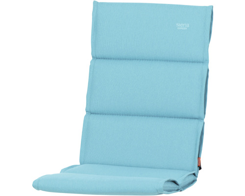 Galette d'assise pour fauteuil Stella 110 x 48 cm bleu