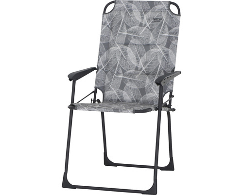 Chaise de camping Siena Garden RPET 73x55x99 cm anthracite