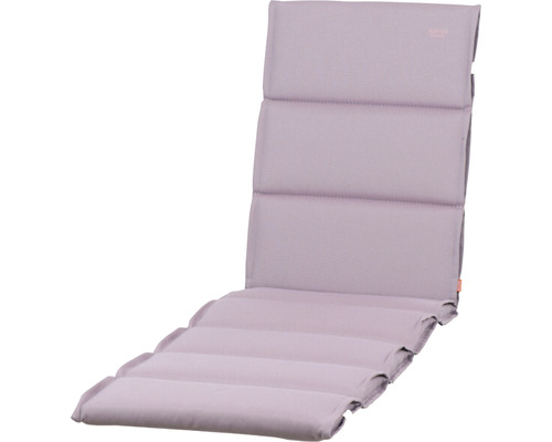 Galette d'assise pour chaise longue 200 x 58 cm Stella rose