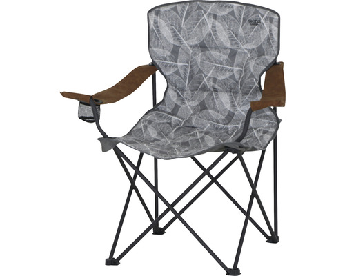 Chaise de camping Siena Garden RPET 23x19x96 cm anthracite