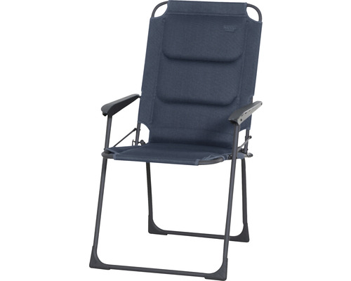 Chaise de camping Siena Garden Premium bleu foncé