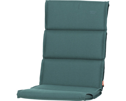Galette d'assise pour fauteuil Stella 110 x 48 cm émeraude