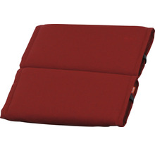 Galette de chaise Stella 48 x 48 cm rouge