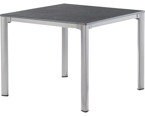 Table loft Sieger Exclusive 95x95x74 cm graphite