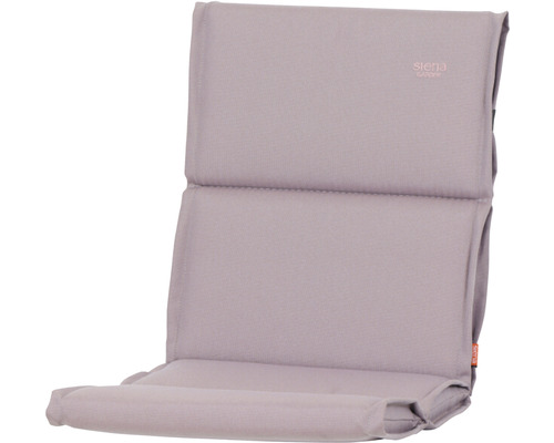Galette d'assise pour fauteuil Stella 96 x 46 cm rose
