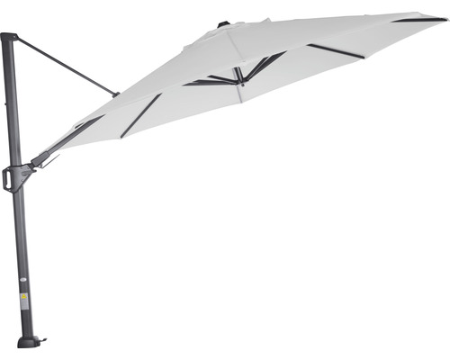 Freiarm-Sonnenschirm mit Mast für den Garten