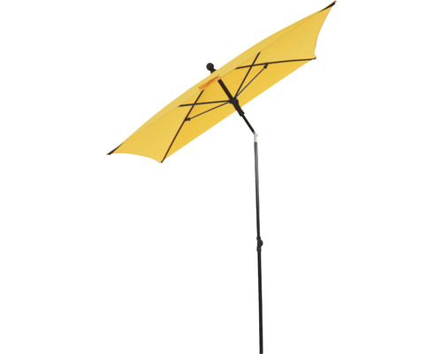 Parasol rectangulaire avec structure en acier