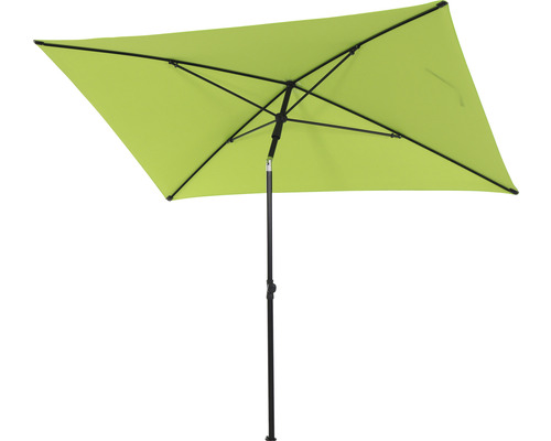 Parasol rectangulaire avec cadre noir