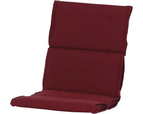 Galette d'assise pour fauteuil Stella 100 x 48 cm rouge