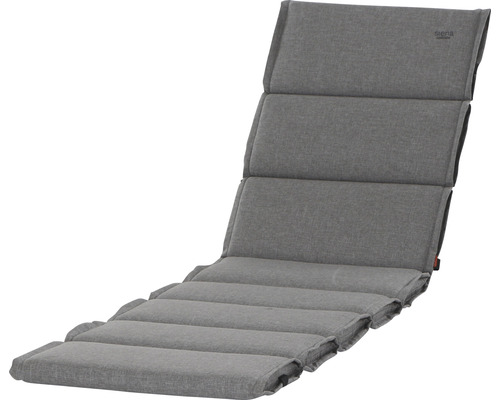 Coussin de chaise longue rembourré avec dossier réglable
