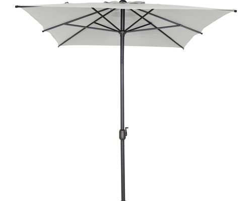 Quadratischer Sonnenschirm mit Mast