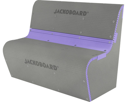Jackoboard® kit S 3 bancs ronds kit complet y compris accessoires de montage Panneau de construction Jackoboard pour la conception de salles de bains et autres pièces