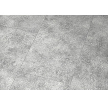 Verlegter grauer Vinylboden mit Betonoptik