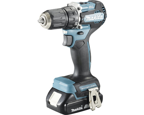 Perceuse-visseuse sans fil Makita DDF487RAJ 18V, avec 2 batteries, chargeur et MAKPAC T. 2