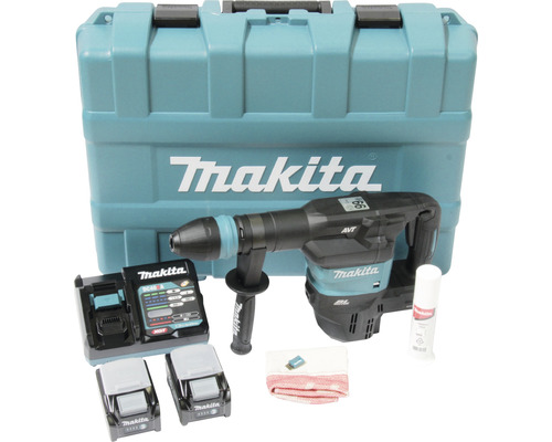 Makita Abbruchhammer mit Koffer, Akkus, Ladegerät und Zubehör
