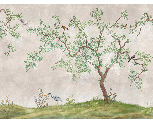 Papier peint panoramique intissé 38233-1 The Wall arbre asiatique 7 pces 371 x 280 cm