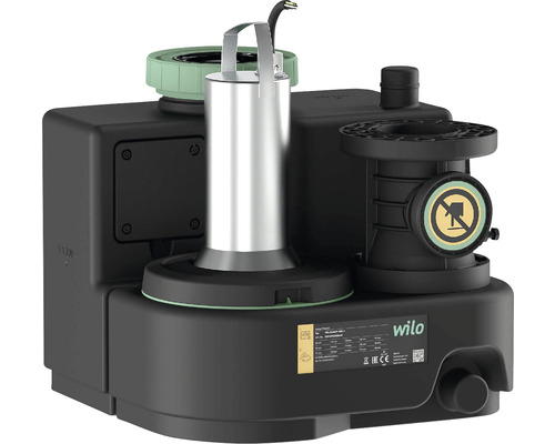 Pompe de relevage pour matières fécales Wilo Drainlift Sani-S. 11T/1 2549901 Station de relevage Wilo pour eaux usées